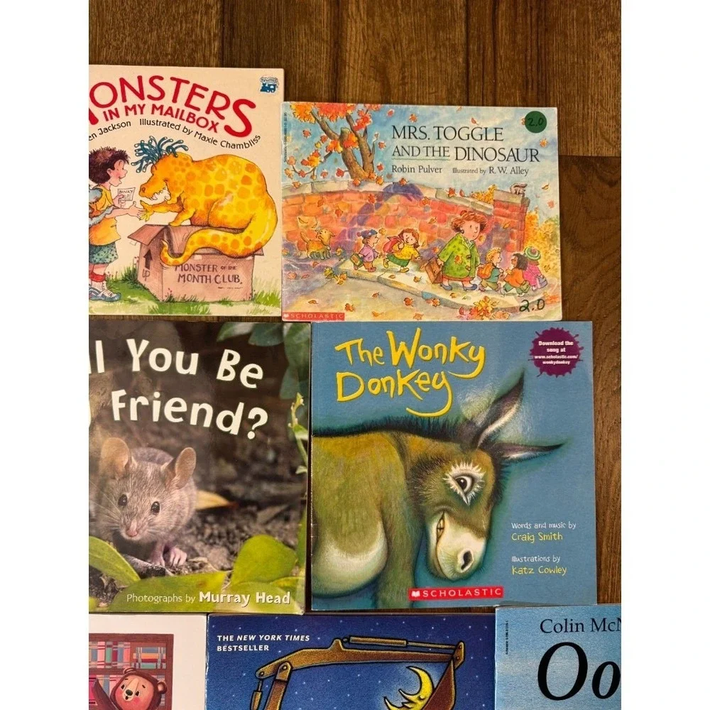 Childrens Picture Story Books Lot Read Alouds Classroom Home‎ School Modern